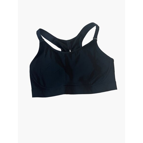 Spanx Bra Women's Size 36D Black High Impact Wireless Adjustable Full Coverage E - Picture 1 of 3
